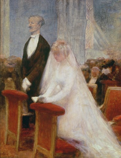 The Wedding by Albert Guillaume